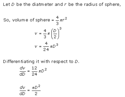 Derivative as a Rate Measurer Ex 13.1 Q2