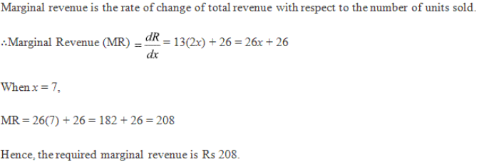 Derivative as a Rate Measurer Ex 13.1 Q9