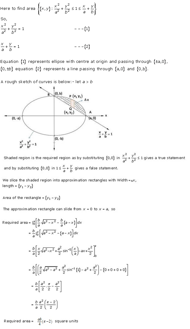 Area Bounded Regions – Exercise 21.3 – Q.5