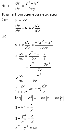 Differential Equations – Exercise 22.9 – Q.3