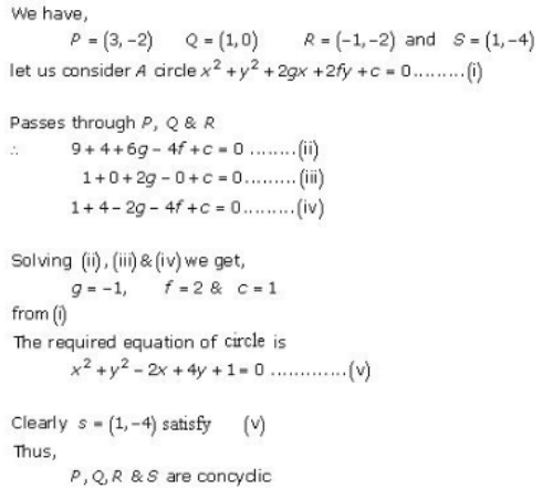 R.D. Sharma Solutions Class 11 | Math Chapter 24 The Circle Exercise 24.1