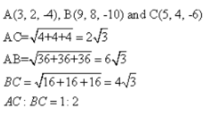 Introduction to 3D coordinate geometry – Exercise – 28.3 – Q.6