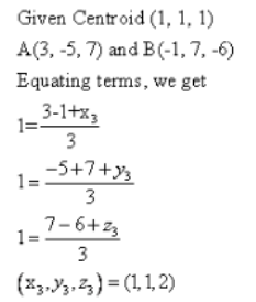 Introduction to 3D coordinate geometry – Exercise – 28.3 – Q.12