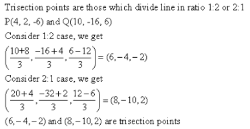 Introduction to 3D coordinate geometry – Exercise – 28.3 – Q.13