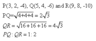 Introduction to 3D coordinate geometry – Exercise – 28.3 – Q.15