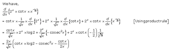 Derivatives – Exercise – 30.4 – Q.8