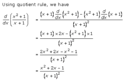 Derivatives – Exercise – 30.5 – Q.1