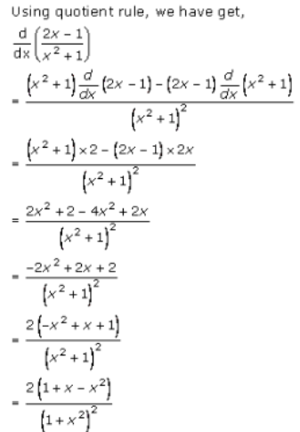 Derivatives – Exercise – 30.5 – Q.2