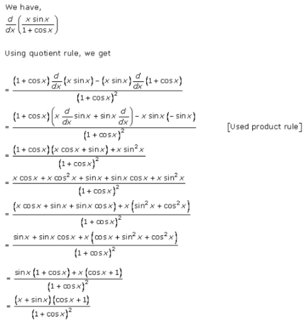 Derivatives – Exercise – 30.5 – Q.11