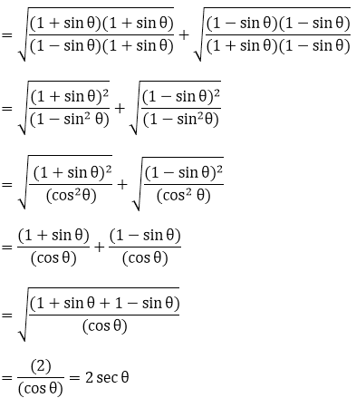 R D Sharma Class 10 Solutions Maths Chapter 6 Trigonometric Identities Exercise 6 1