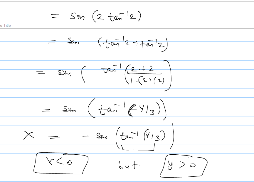 if-x-sin-2-tan-12-and-y-sin-tan-1-4-3-then-prove-that-x-y