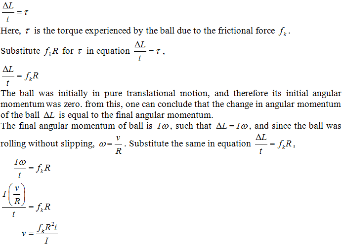 A bowler throws a bowling ball of radius R = 11.0 cm down the lane wi askIITians