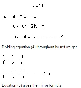 with the help of a suitable ray diagram derive mirror formula fora co ...