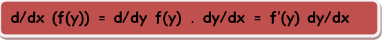 Differentiation of Implicit function Differentiation of Implicit function