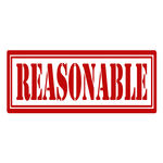 Reasonable course fees 