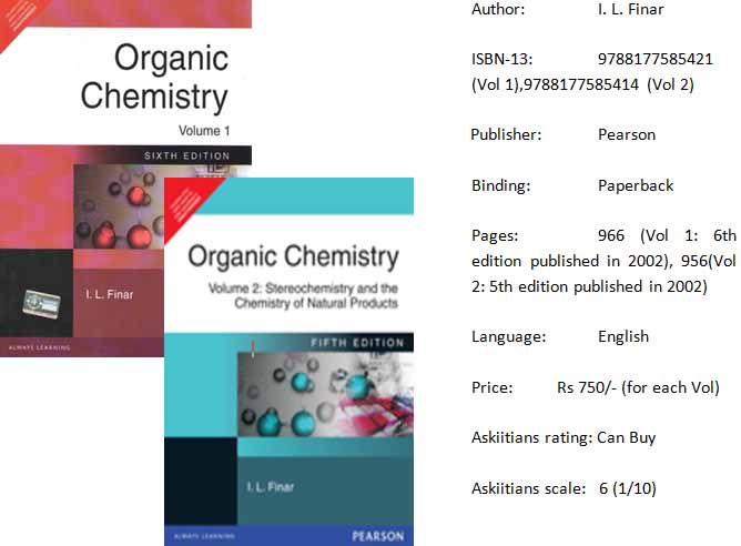 Organic Chemistry by IL Finar