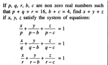 Question image for Answer of question is 12. I need full solution of