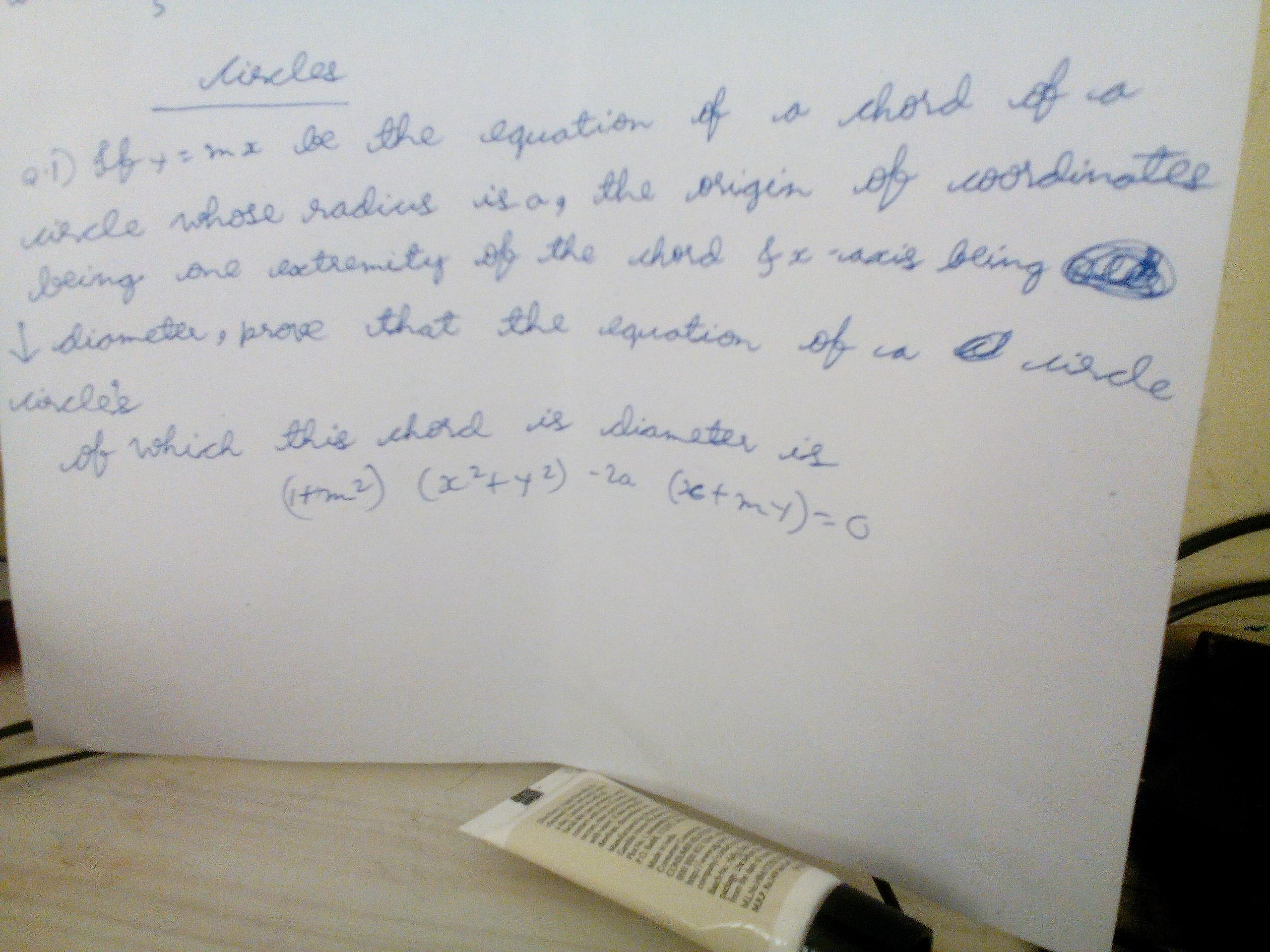 Question image for 1)if through the angular points of a triangle, st
