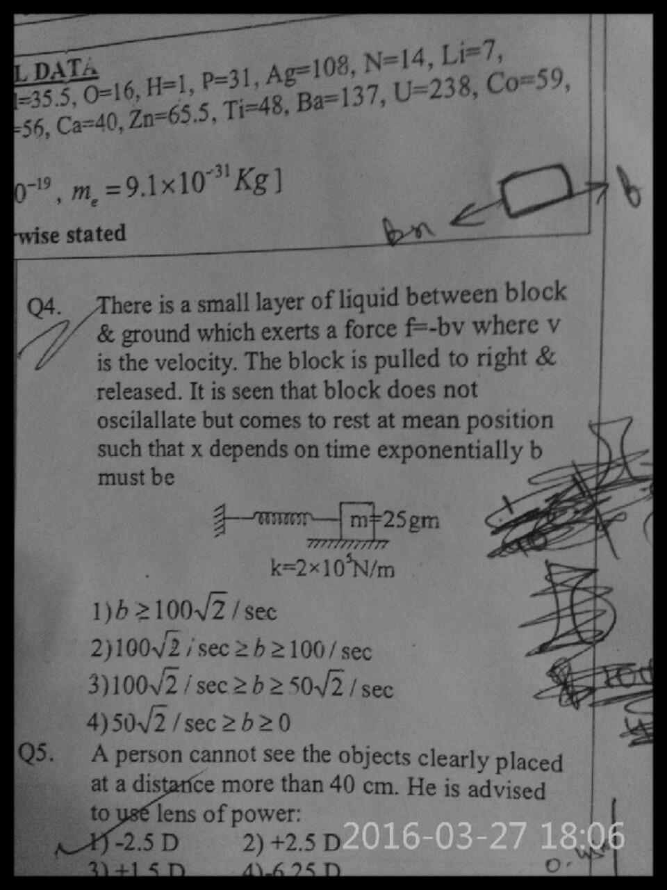 Question image for Please answer Q-4................................