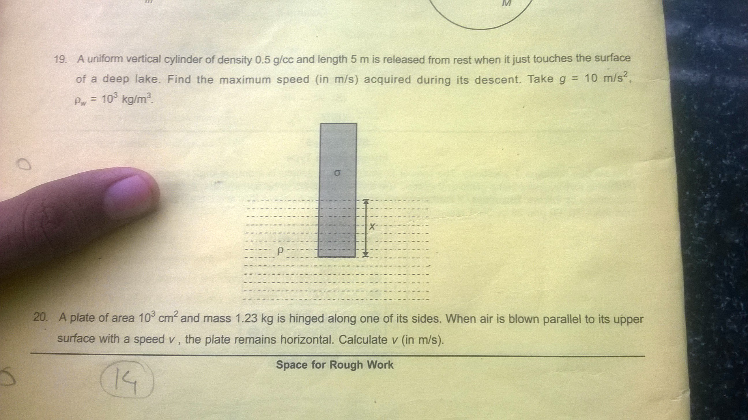 Question image for How to resolve it`s FBD & plz tell if there any sh