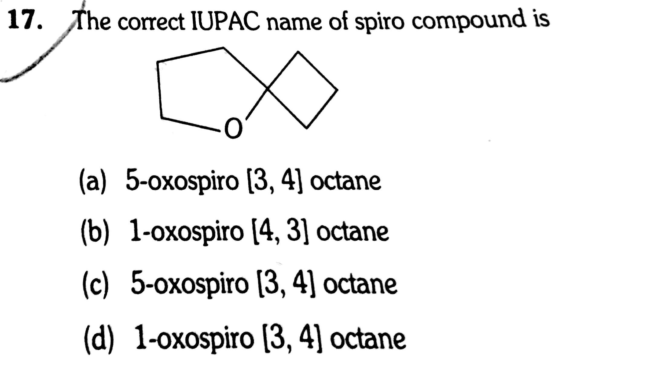 Question image for Please give a detailed working for this question..
