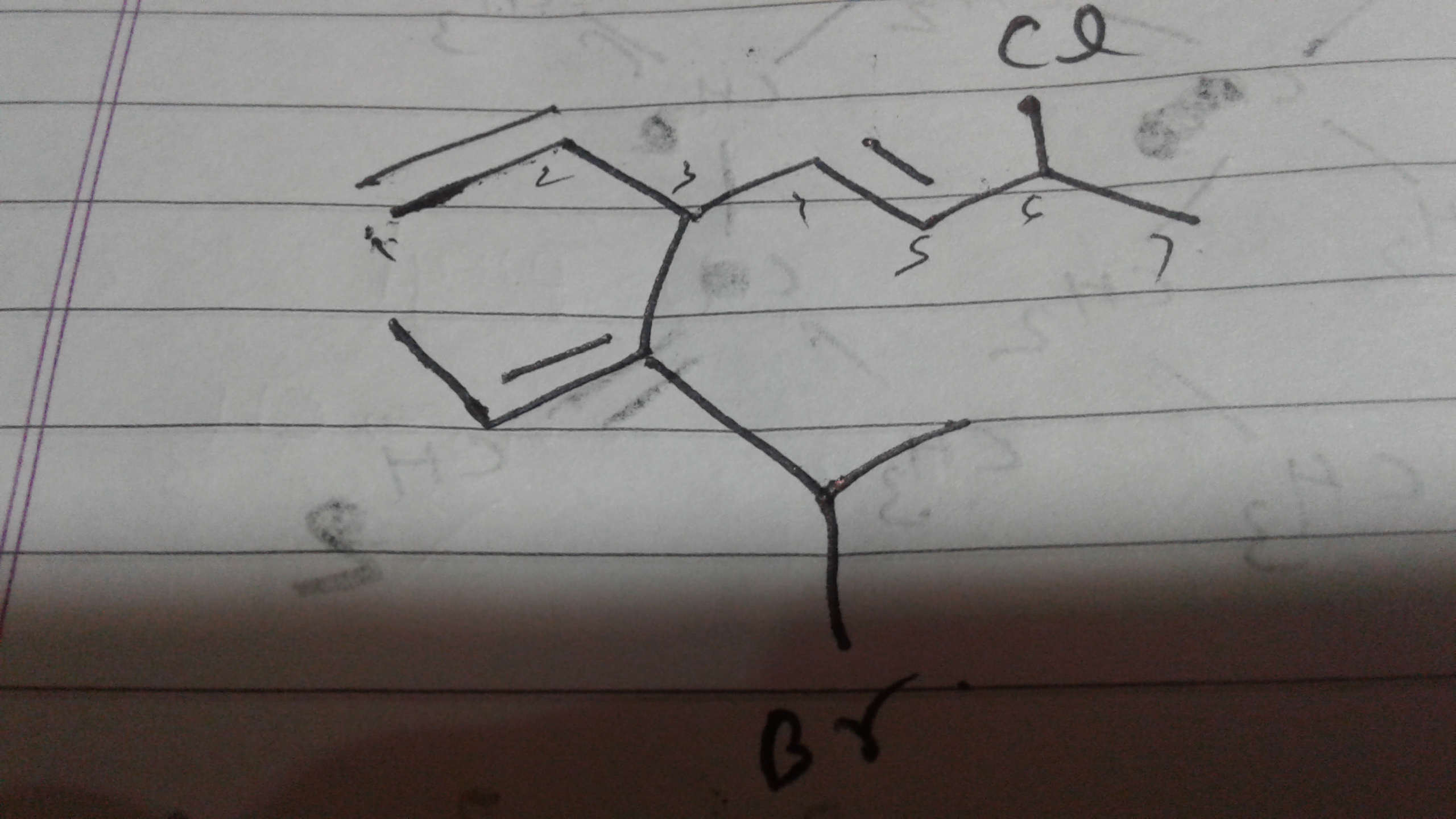 Question image for Please do IUPAC Name Of this compoudHow to select