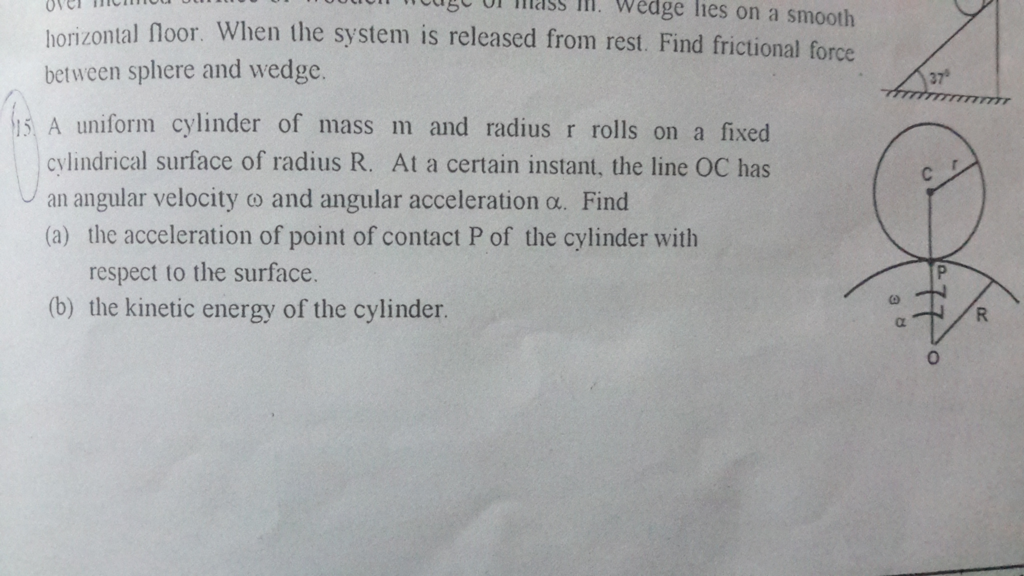 Question image for The 15nth question. I have attached the question