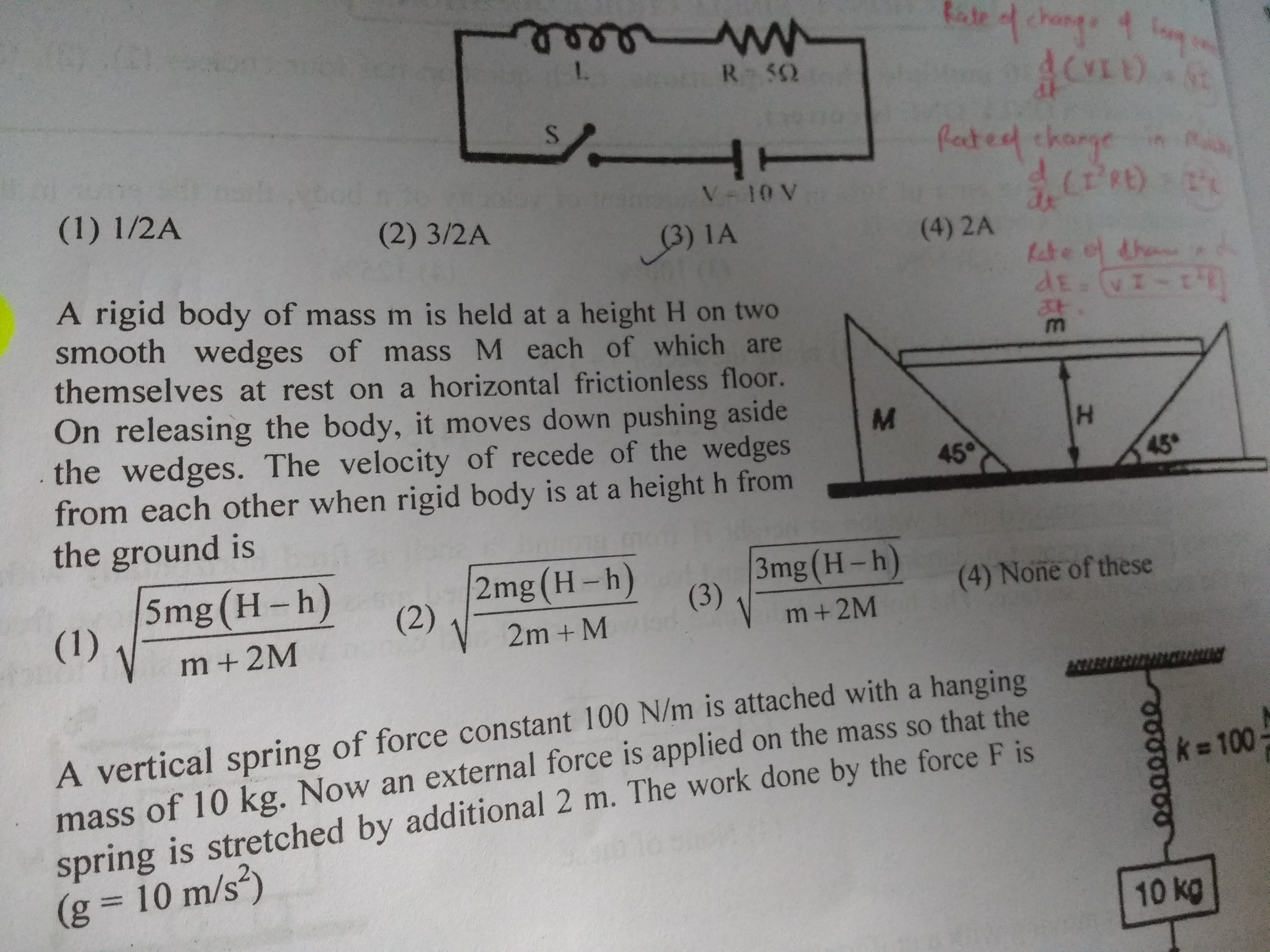 Question image for Please solve the attached question..the one with