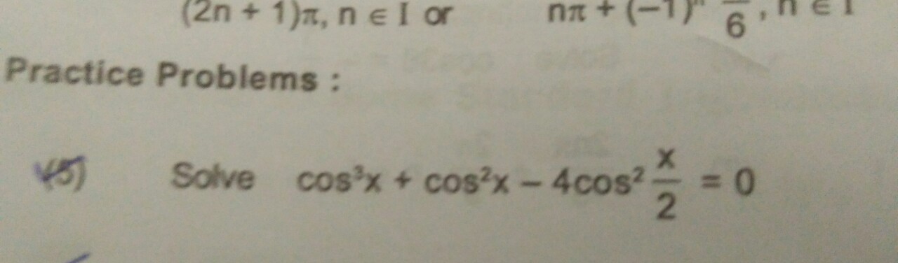 Question image for How do i sove this trigonometric equation to get t