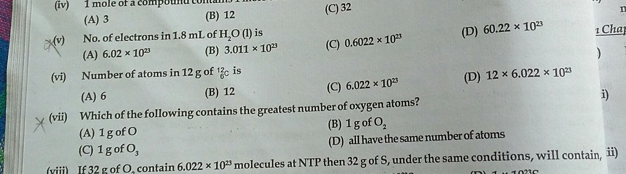 Question image for Pls I want d and of question no. 5 and 7 with prop