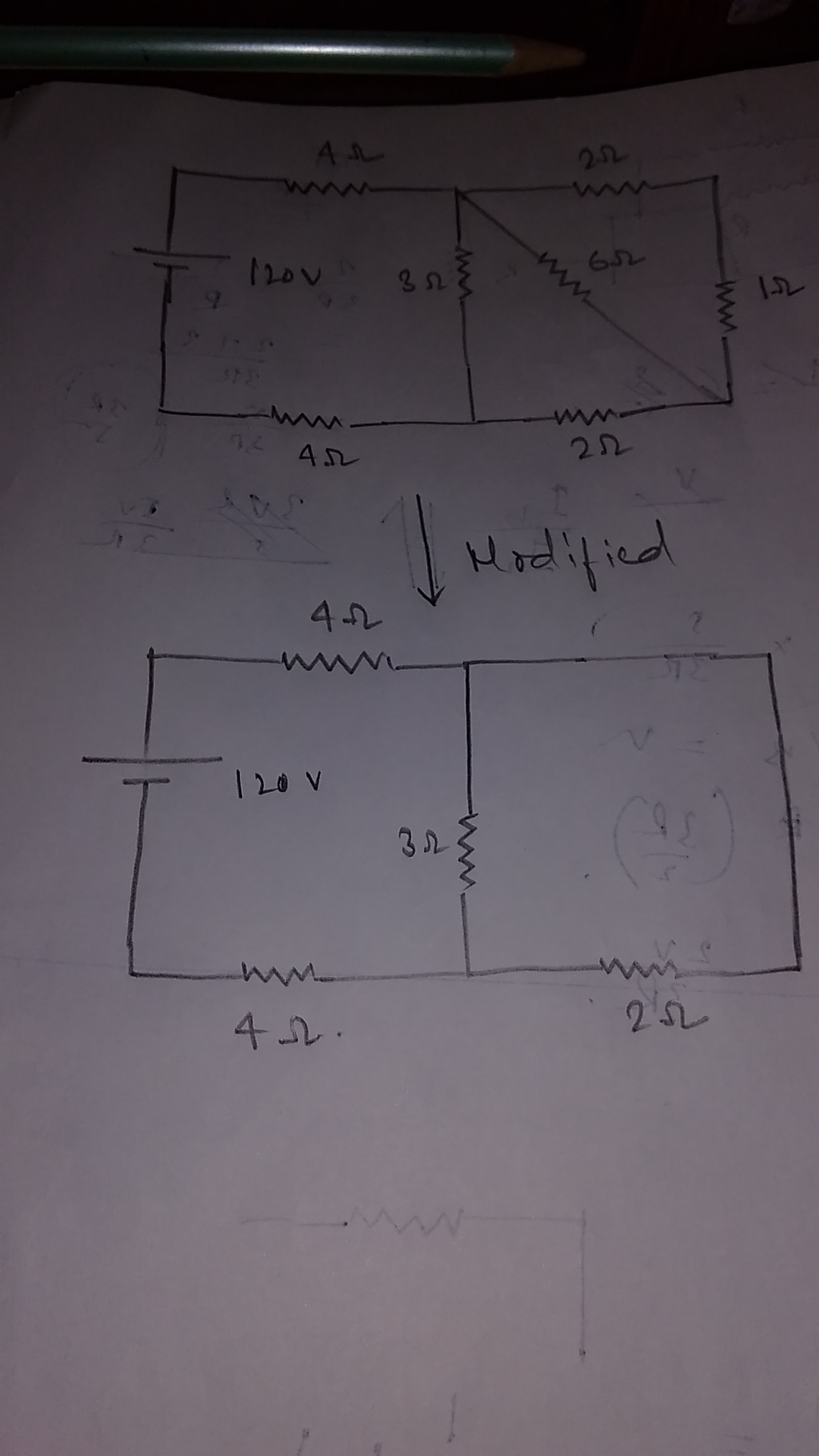 Question image for I modified the circuit as much as I can. Can I mo