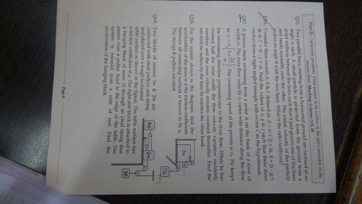 Question image for Please solve 17 (answer in terms of w only).And al