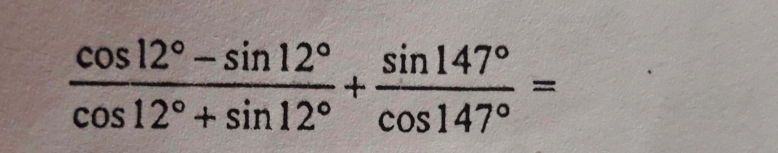 Question image for Please solve it , This Is a Question of trigonomet