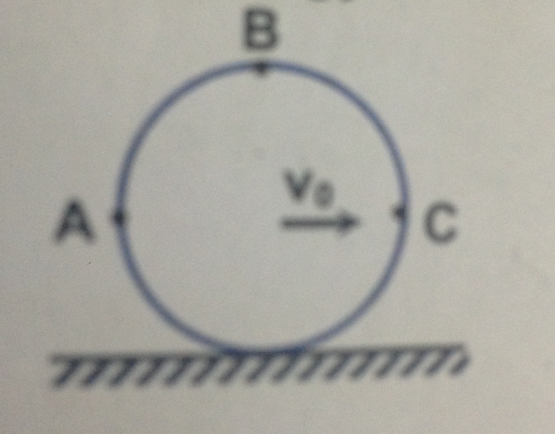 Question image for Three particles A, B, C having masses m, 2m, 3m r