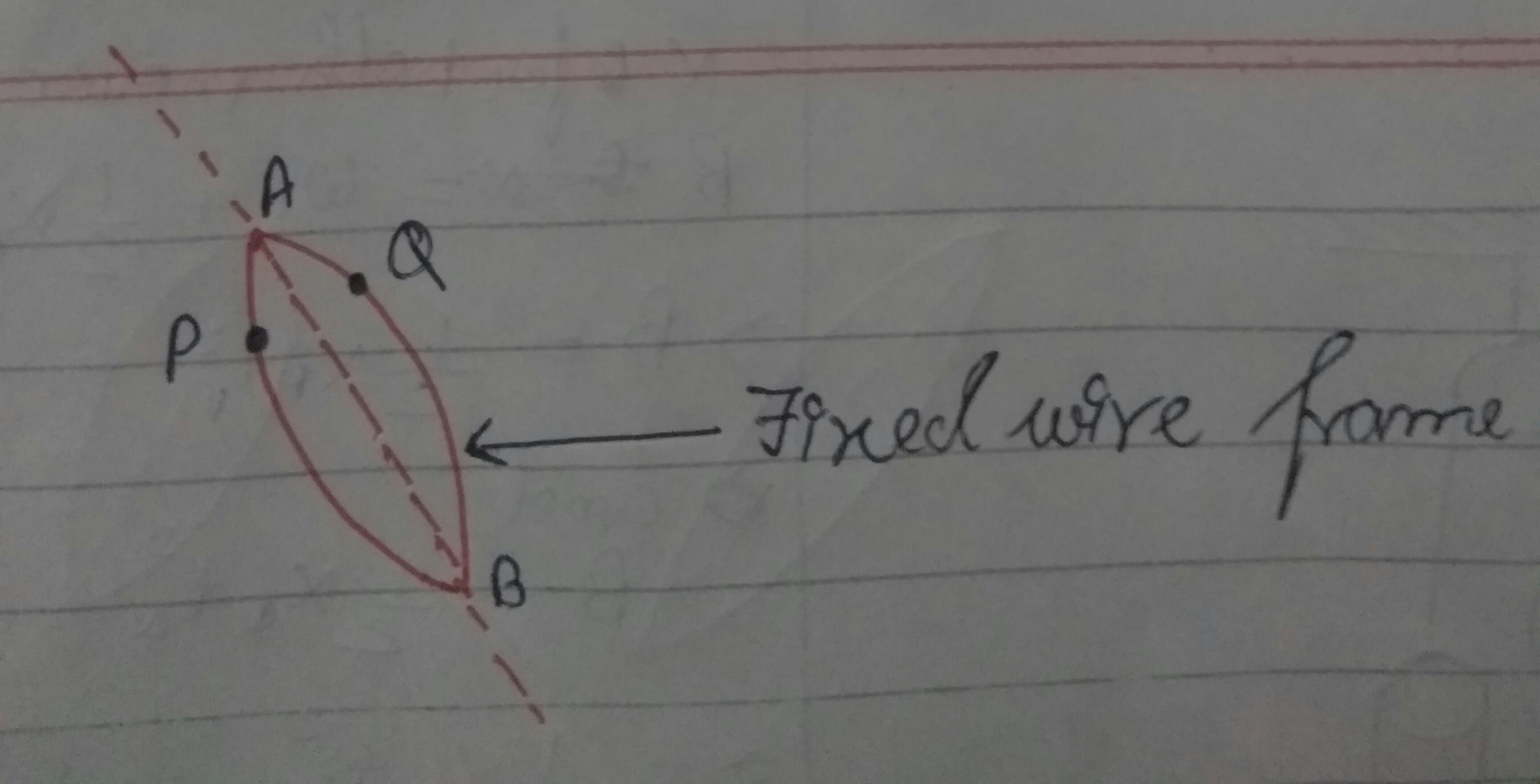 Question image for Q:- Two circular tracks lie in a vertical plane bo