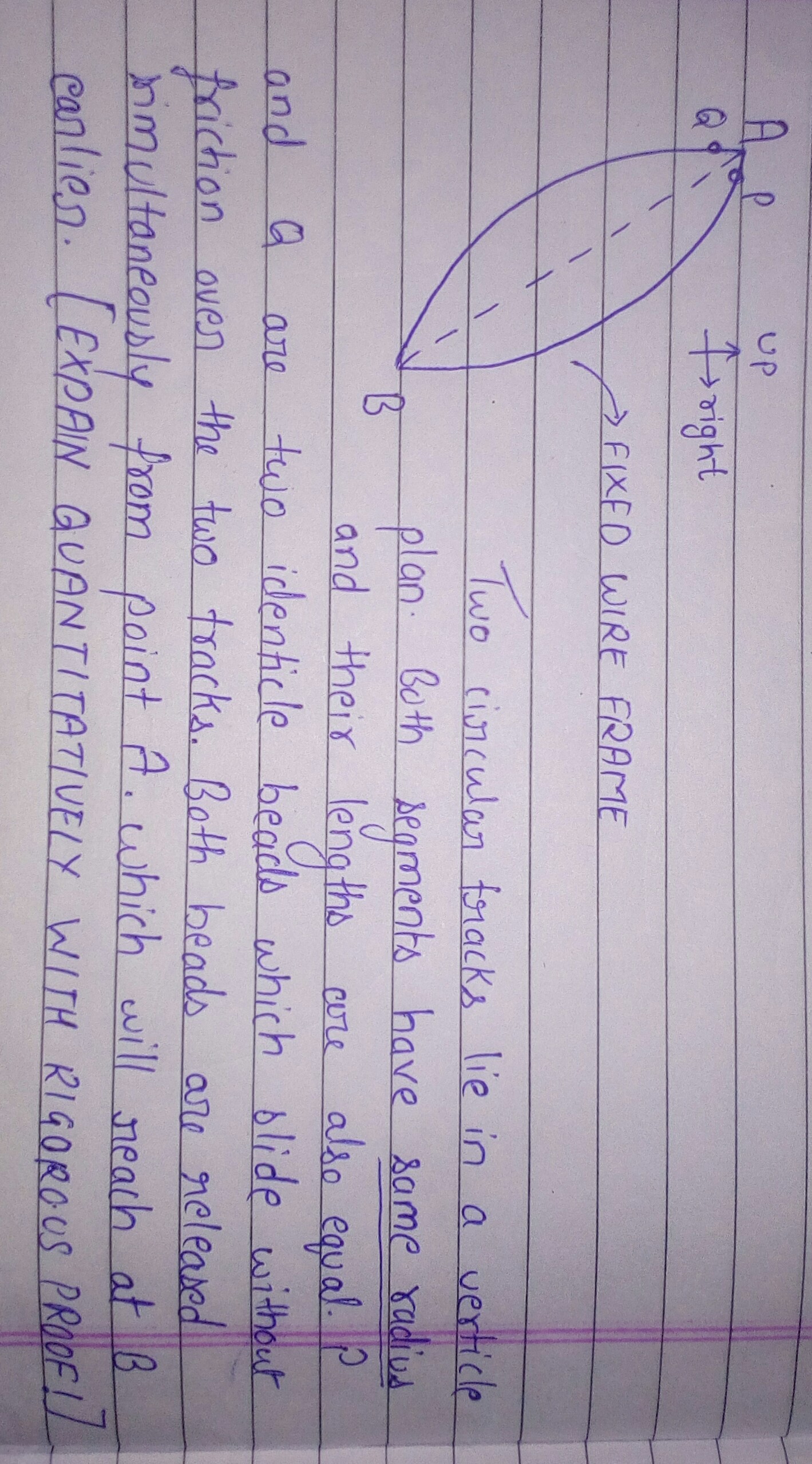 Question image for I want a quantitative proof, rather than any intui