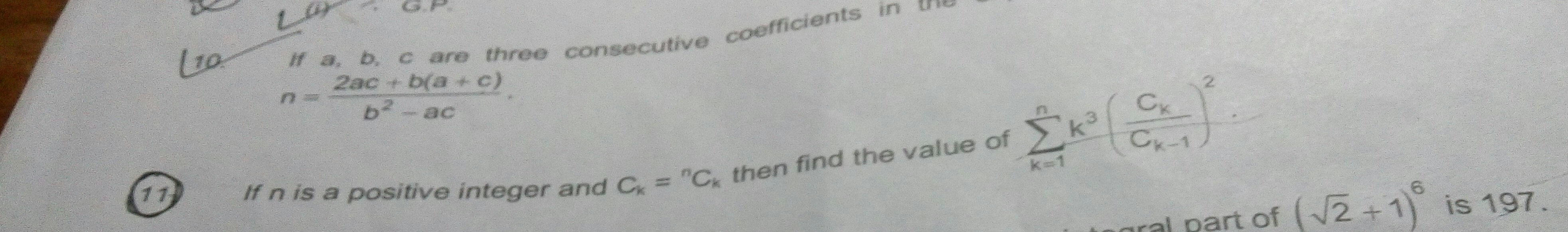 Question image for How to solve question 11 I am not able to expand i