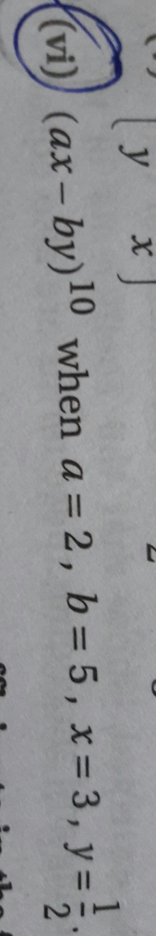 Question image for Find numerically the greatest terms in the followi
