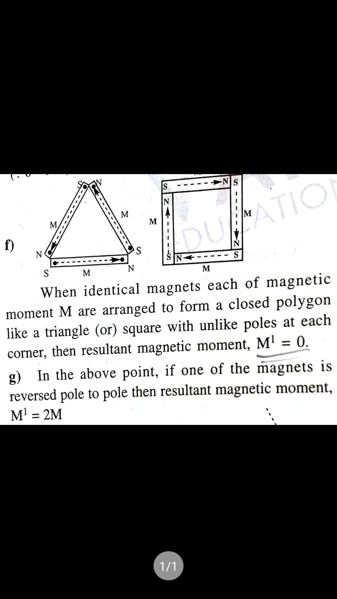 In triangle resultant momentum is zero. How explain sir. And