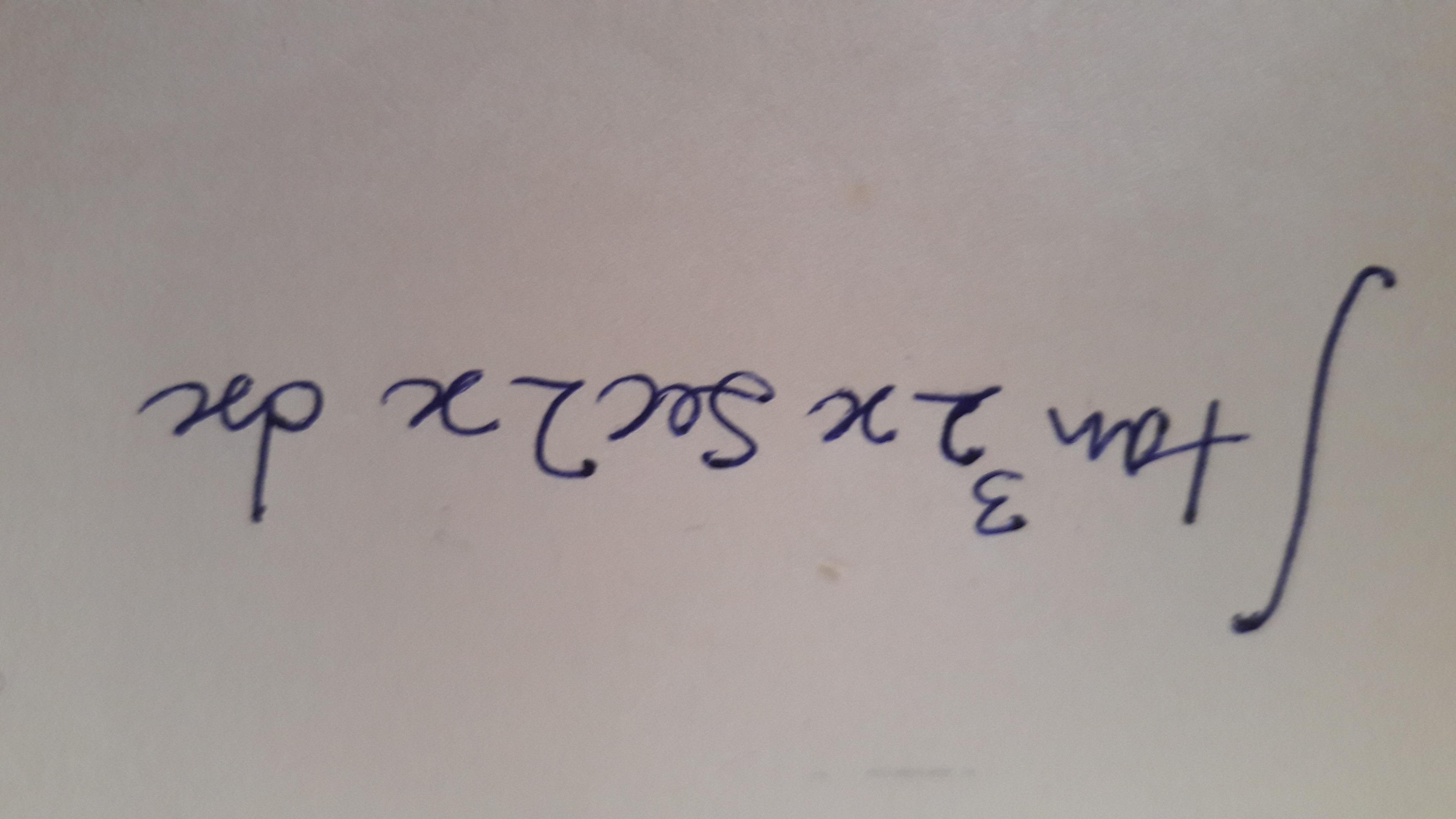 Integrate the function the ques is tan 3 2x sec2x dx askiitians