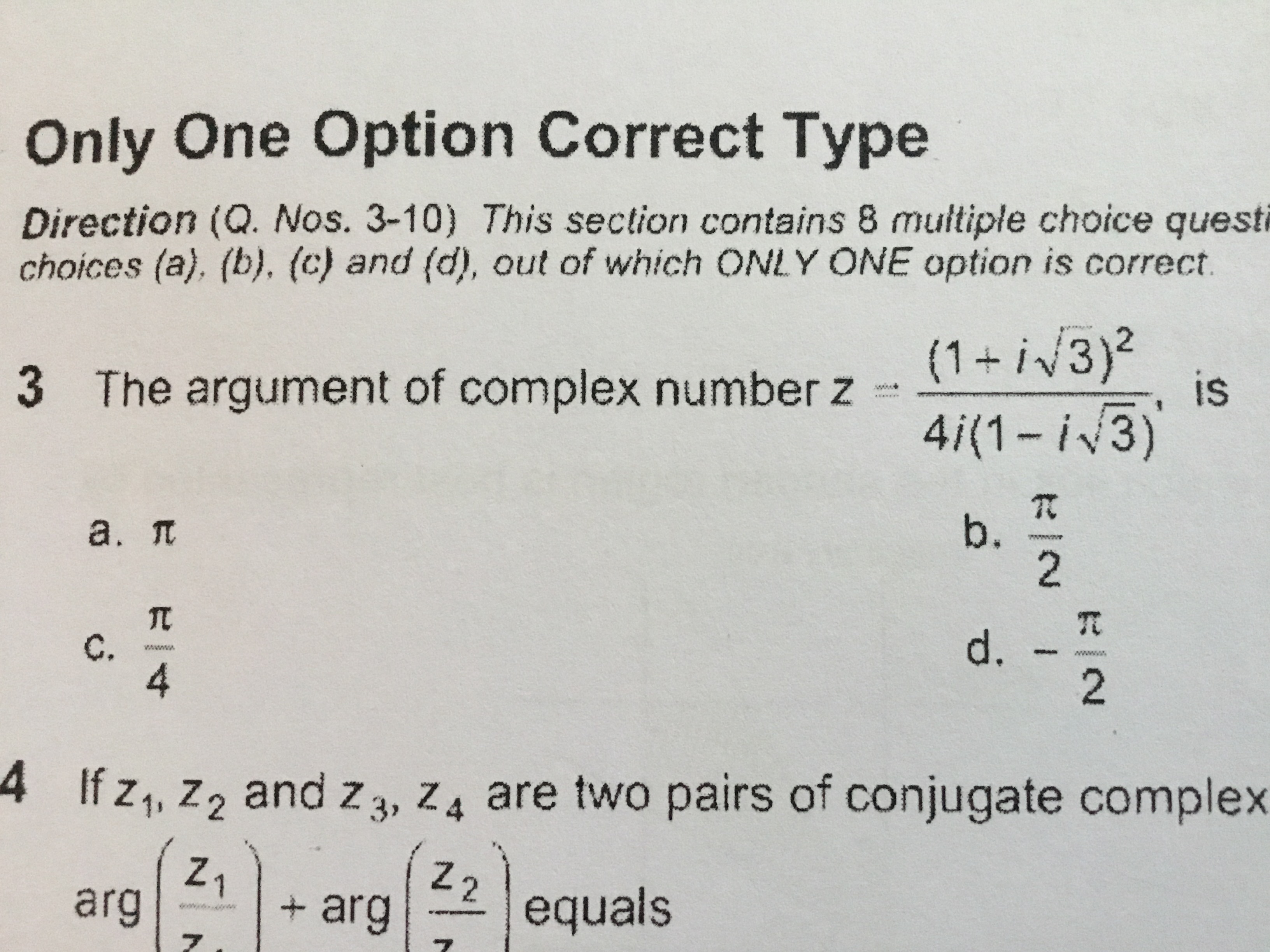 Please tell me the answer of question number 3 with full solution ...
