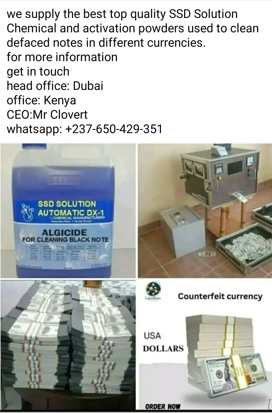 Question image for We supply the best top quality SSD Solution Chemi